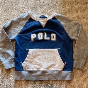 Little boys Polo sweatshirt
